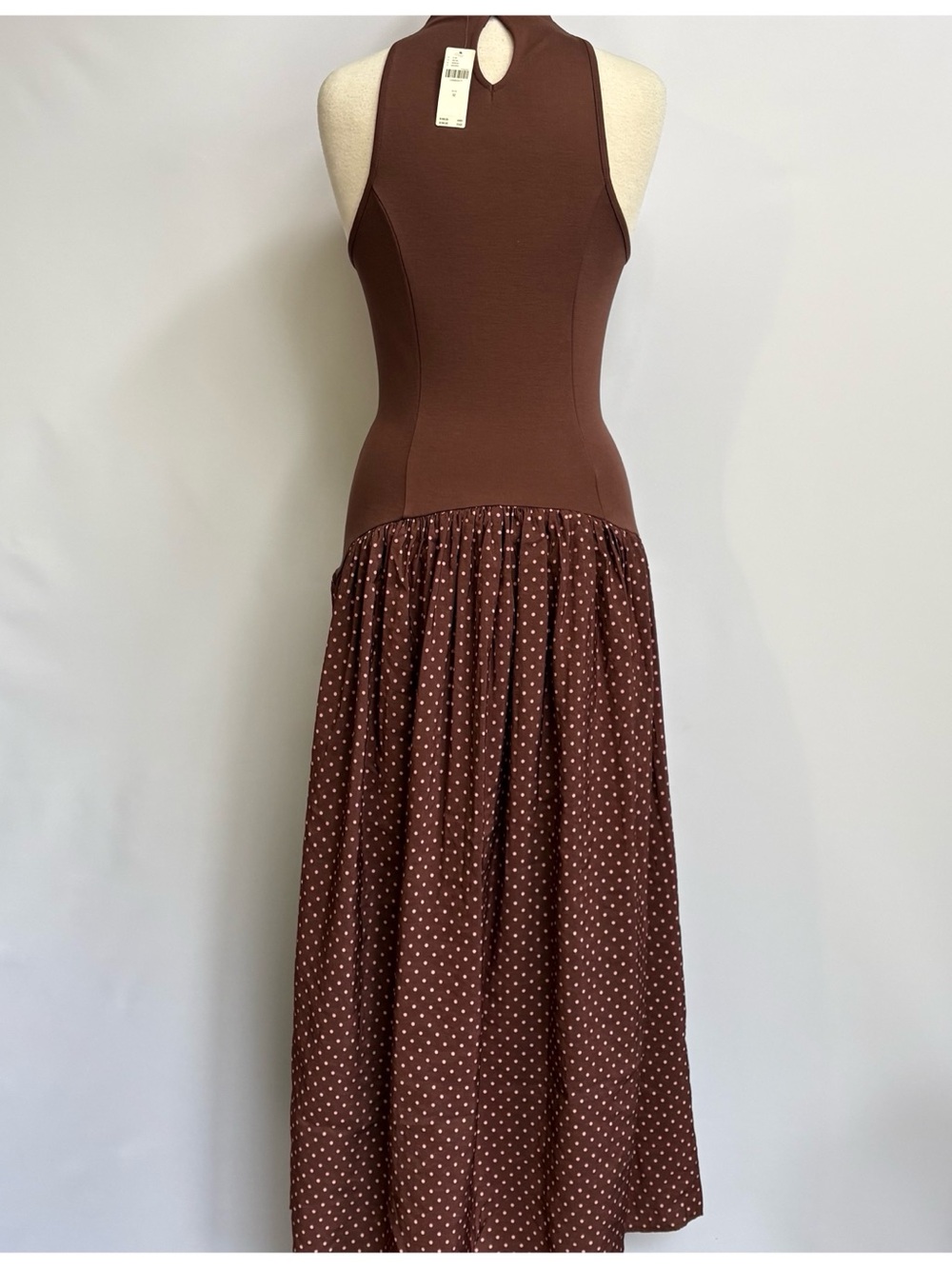 NWT Anthropologie Maeve Mariana Drop-Waist Maxi Dress, M - Picture 12 of 12